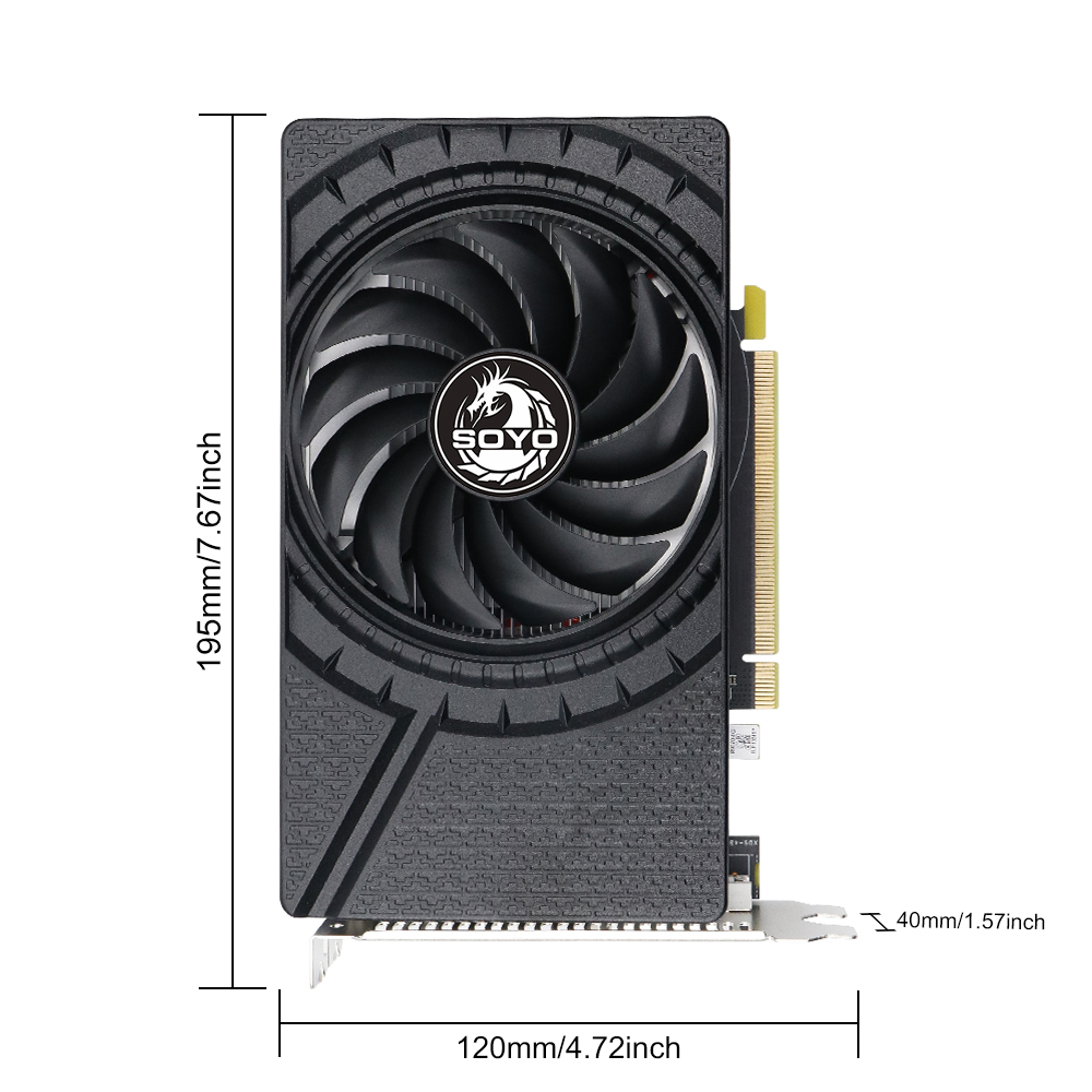 SOYO AMD Radeon R9 370 4GB GDD - Rtx 3070 8Gb Graphics Card recensie en prijs
