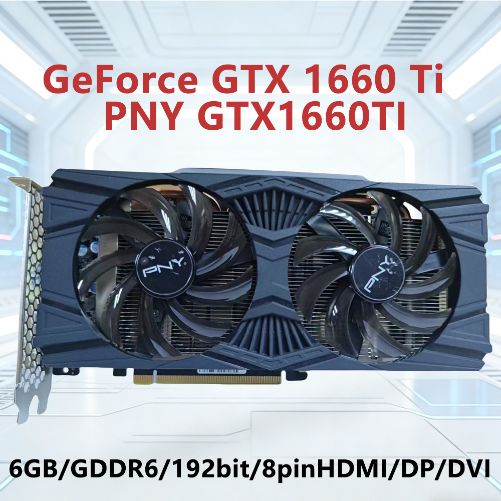 PNY GeForce GTX 1660 Ti 6GB GD - Rtx 3070 8Gb Graphics Card recensie en prijs