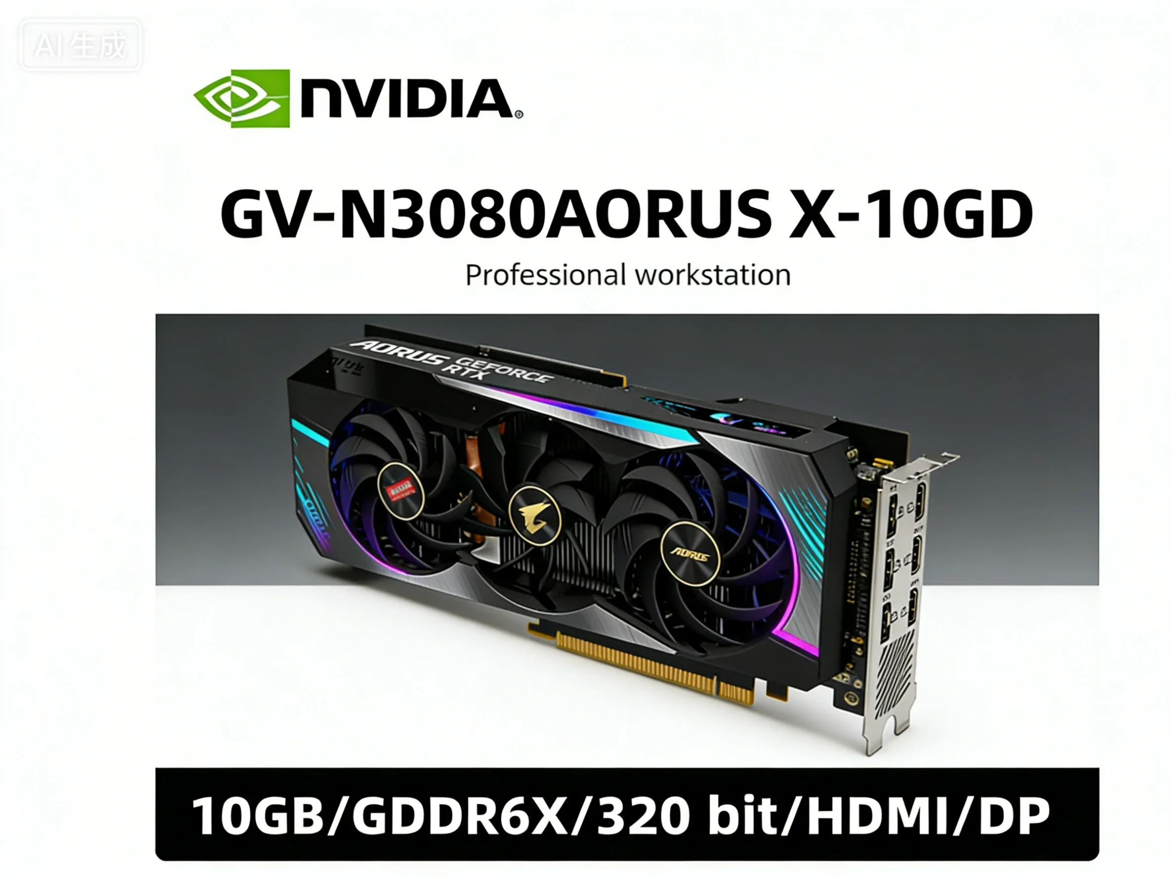 RTX 3080 GPU GIGABYTE GV-N3080 - Rtx 3080 10Gb Gpu recensie en prijs