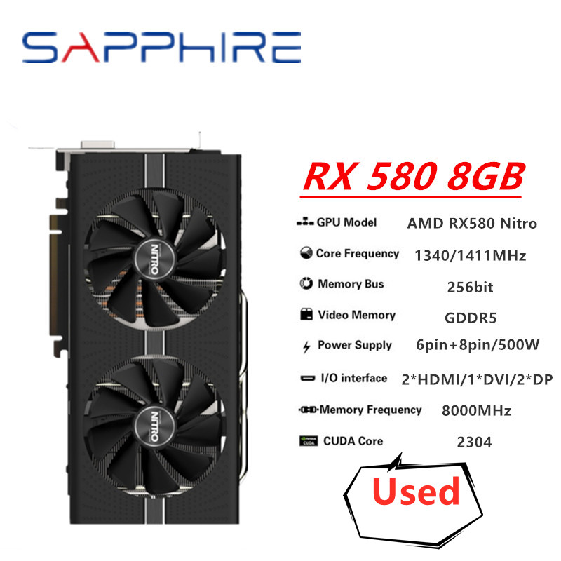 SAPPHIRE Original RX 580 8G NI - Rtx 3070 8Gb Graphics Card recensie en prijs